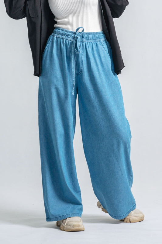 Wide Denim Pants_1